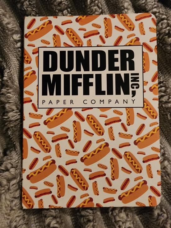 Other - Funko Novelty "The Office" Tv Show Notebook With Hot Dogs